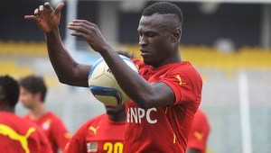 Gyimah Edwin of Ghana Black Stars during Ghana Black Stars Afcon Qualifies Training ©Christian Thompson/BackpagePix