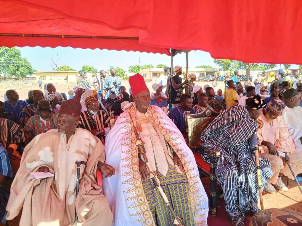 Kuoro Tenjie II Of Lambussie Calls For Peace And Adherence To Customary Laws At 25th Mi-filee Gbero&nbsp;Festival