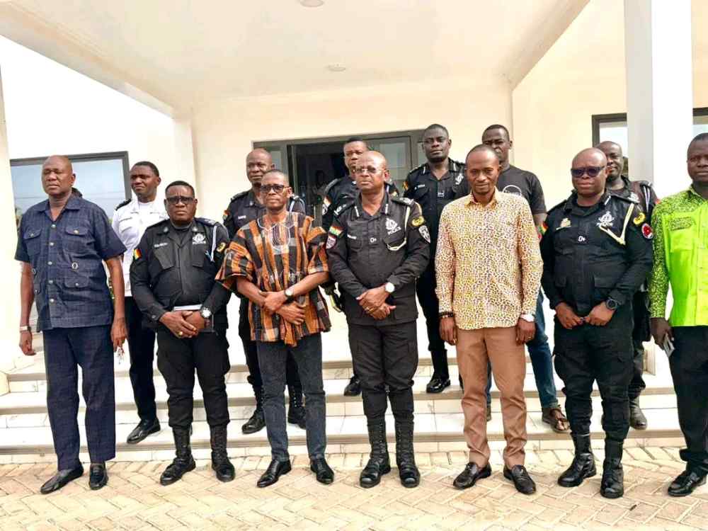 Upper West Regional Police Command Hosts Wa West MP and&nbsp;DCE