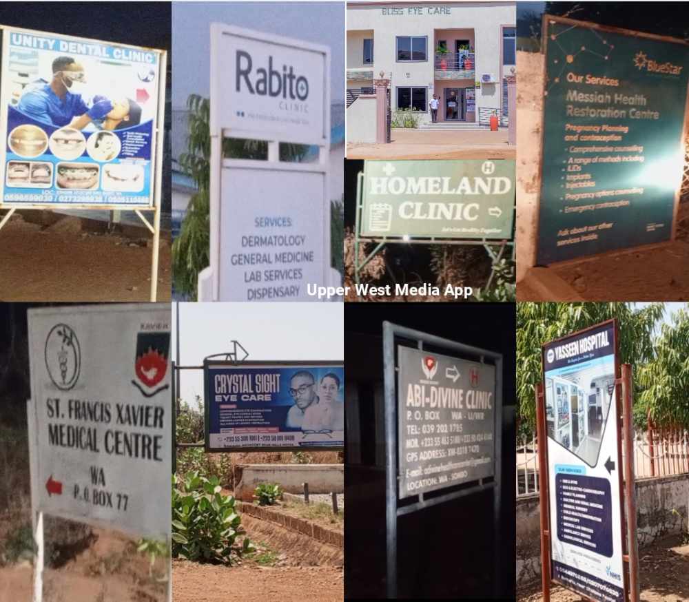 Upper West: List of Private Hospitals in Wa, Other&nbsp;Areas