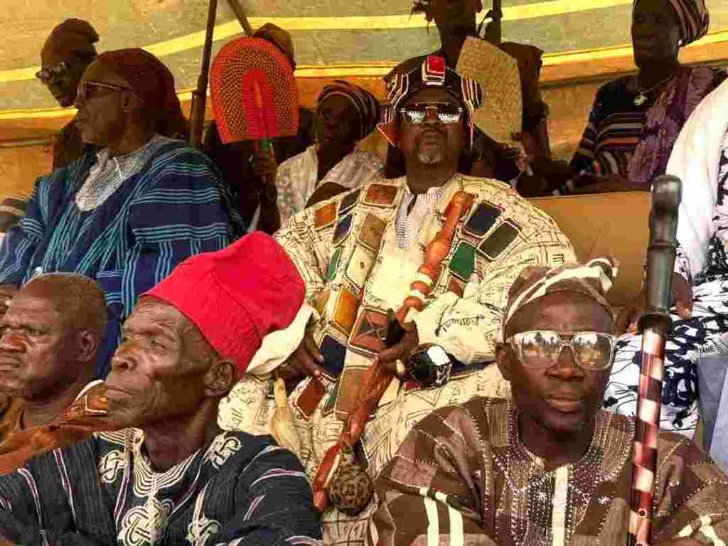 Wa East: Funsi Traditional Area Outdoors Kuoro Adikibe Dagbasi Basuglo Sampou III  as Paramount&nbsp;Chief