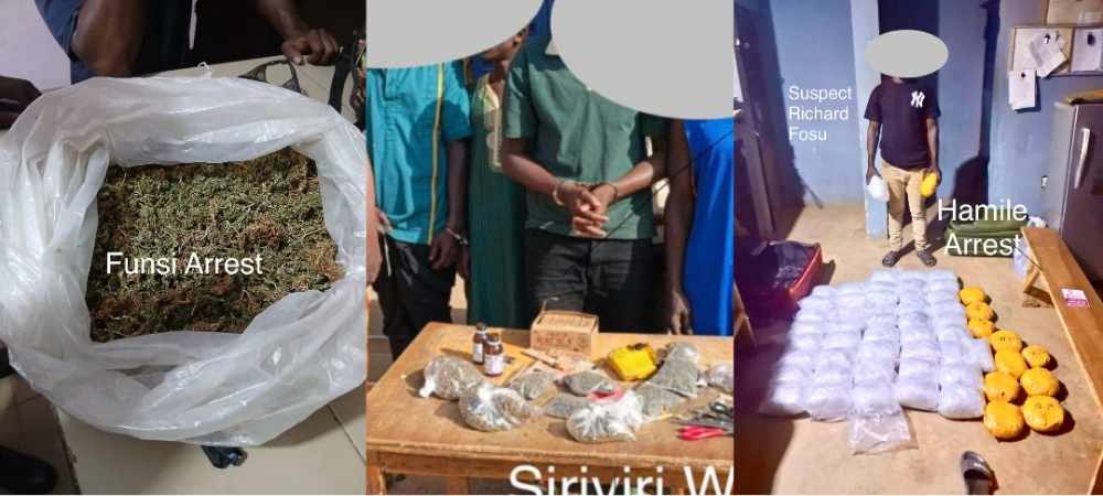 Upper West: Over 200 slabs of suspected cannabis seized in Police&nbsp;operation