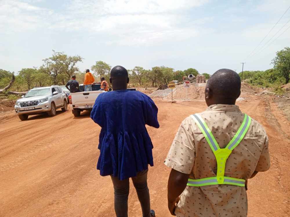 UW: Concerned Youth Of Upper West Monitor Works on Bulenga-Katua Road under Big&nbsp;Push