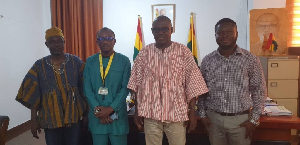 Upper West: New DVLA Regional Director Mr. Ayenga Pays Courtesy Call On Wa&nbsp;Mayor