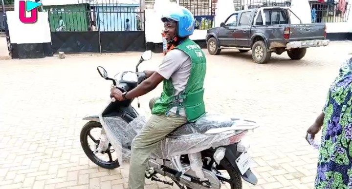 Wa: Philanthropist Donated Brand New Motorbike, Drone to&nbsp;Journalists
