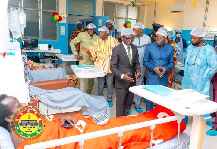 Upper West Gets Major Healthcare Boost as Speaker Bagbin Commissions Expanded Dialysis&nbsp;Unit