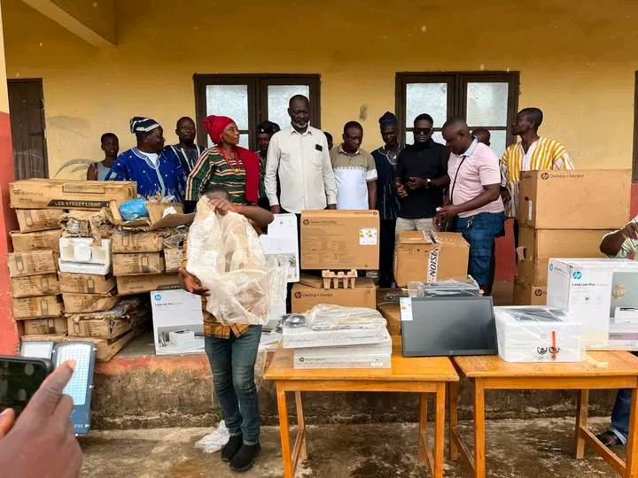 DBI: MP Donates to Two New Technical Institutes in Daffiama and&nbsp;Bussie
