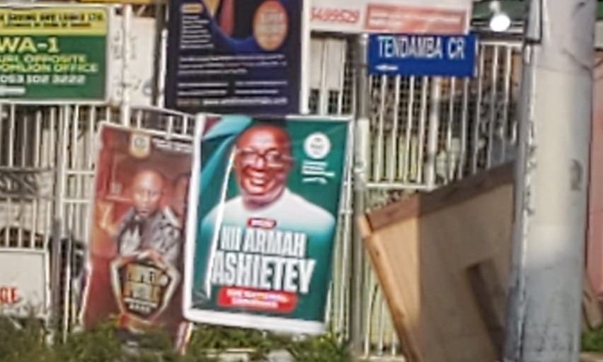 UW: NDC Chairmanship Race: Nii Armah Ashietey’s Campaign Posters Flood Wa, Signalling Strong National&nbsp;Ambition