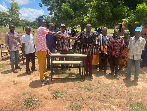 Nadowli-Kaleo: Nator Duori Old Students Union Donates Furniture to Primary&nbsp;School