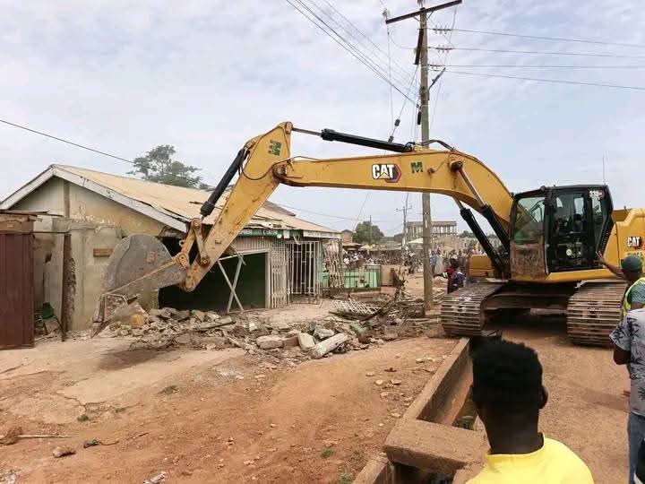 Wa-Sawla-Wenchi Road: Marked Buildings Along Wa–Bamahu Road To Be Pulled Down From&nbsp;Saturday